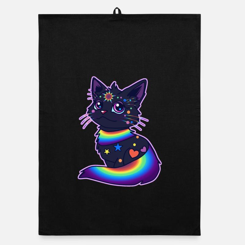 Chat de la fierté Torchon bio
