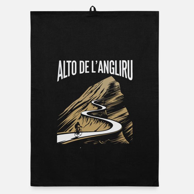 Montée de l’Alto de L’Angliru Torchon bio