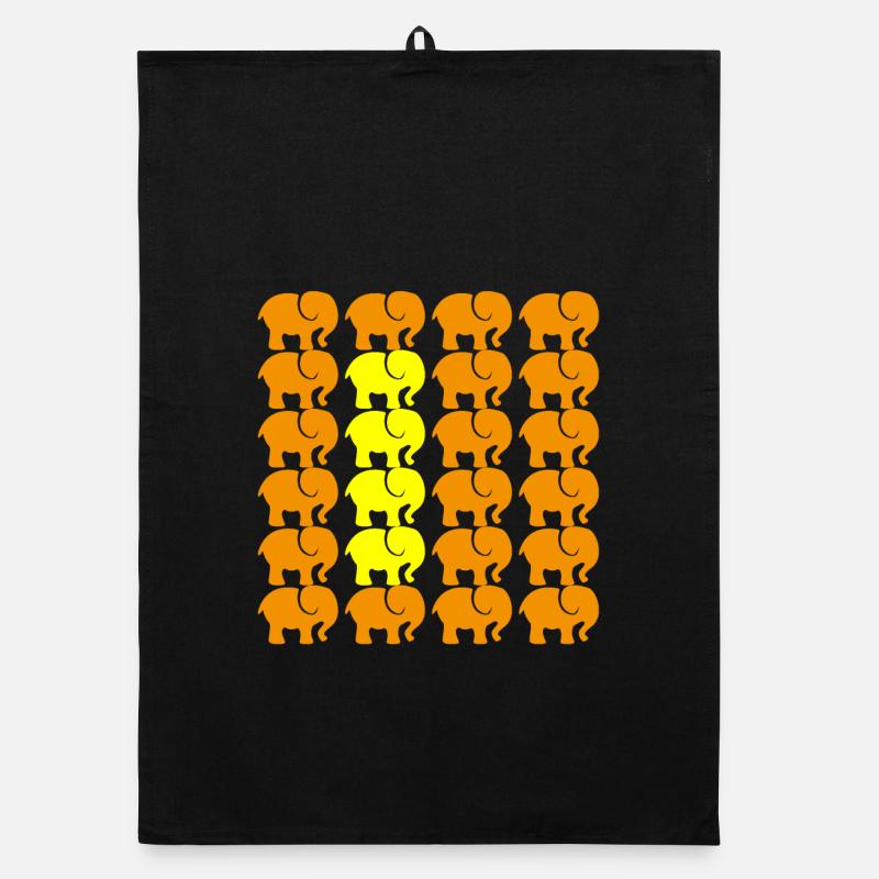 ÉLÉPHANT Torchon bio