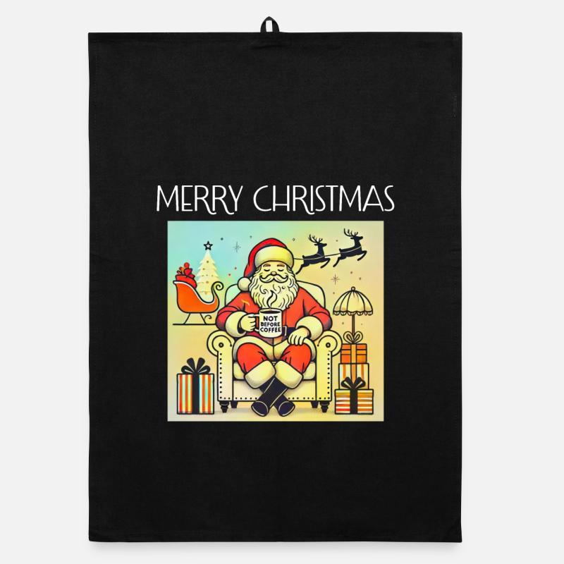 MERRY CHRISTMAS Torchon bio