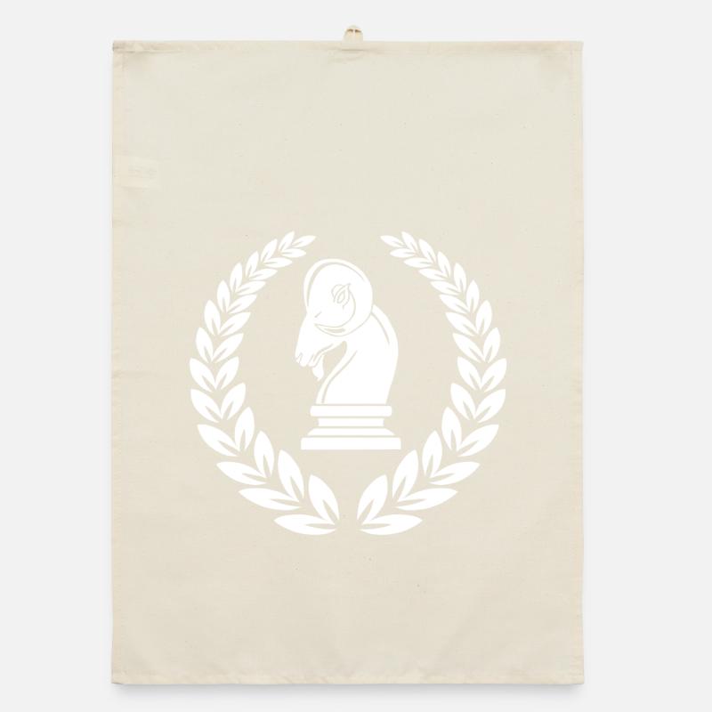 Couleur blanche de Heidrún Torchon bio