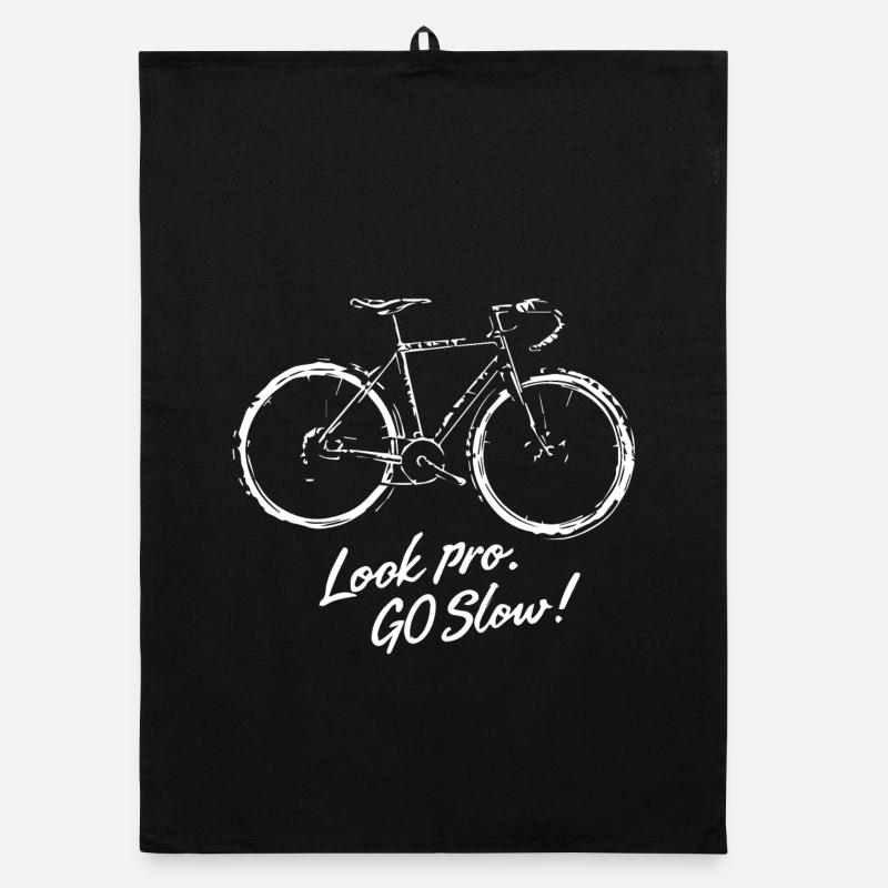 Lock Pro Go Slow Bicycle Organic dish towel