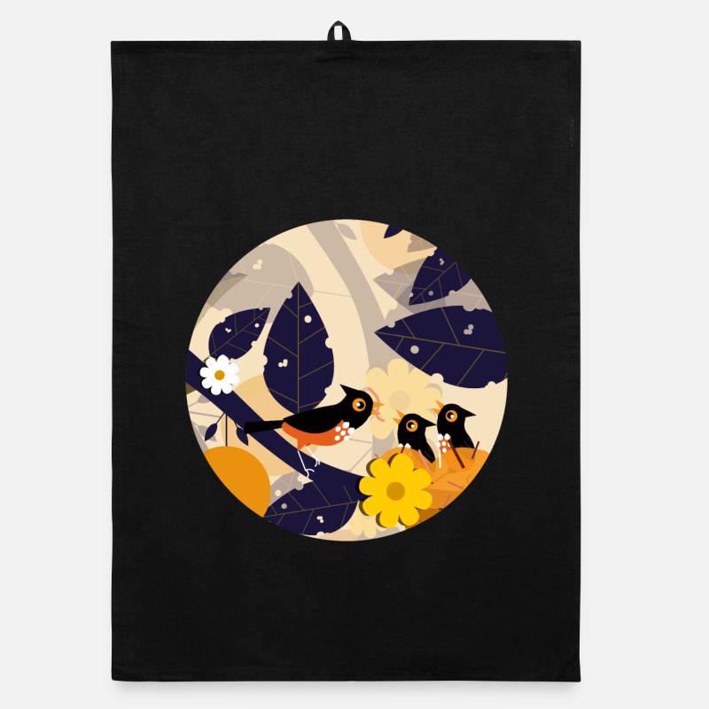 Oiseaux de jardin Torchon bio