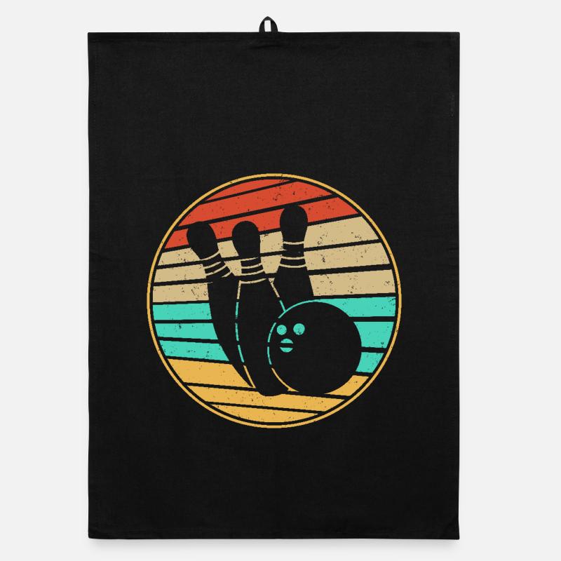 Bowling Rétro Torchon bio