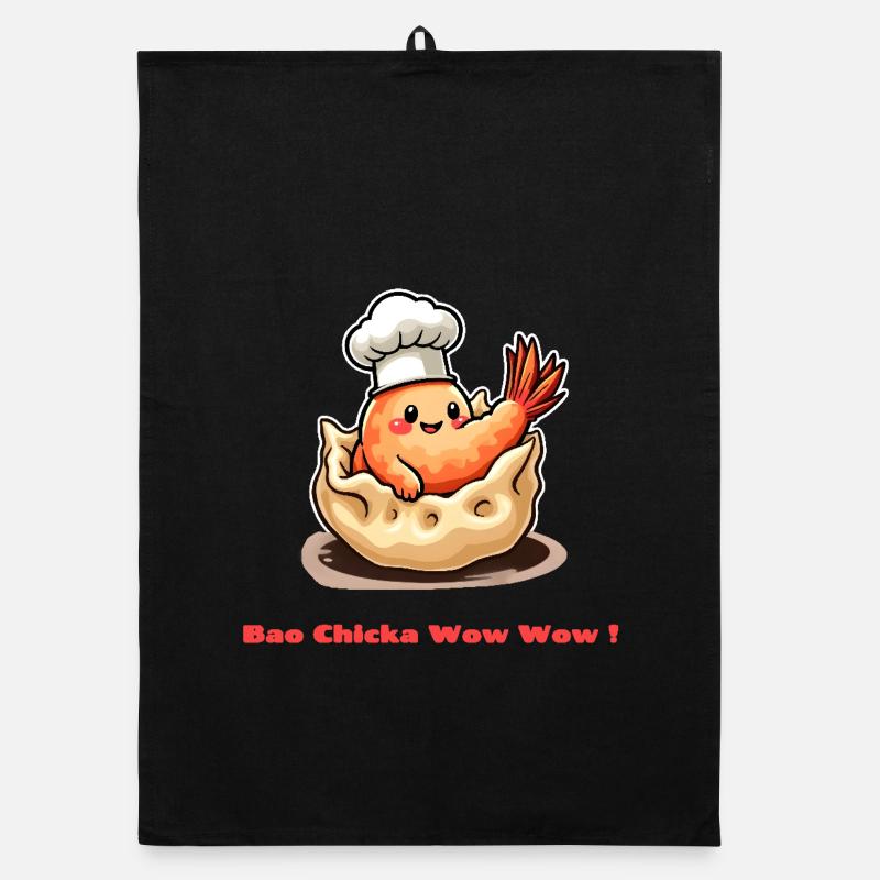 Shrimp Dumpling – Bao Chicka Wow Wow! Organic dish towel