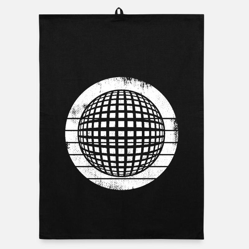 80er Disco Organic Geschirrtuch