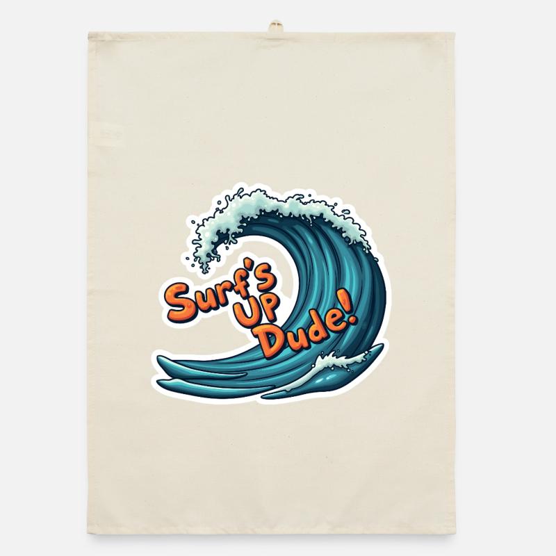 Surfe dessus, mec ! Torchon bio