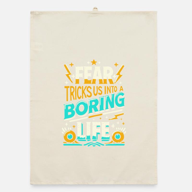 La peur nous retient – Déclaration courageuse Torchon bio