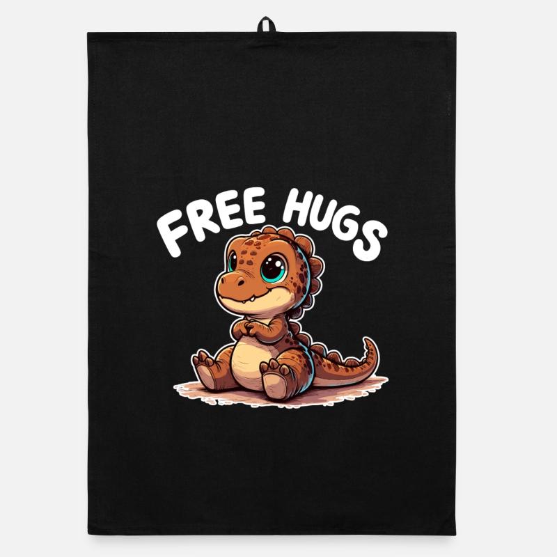 T-Rex Mignon Bébé Dino Câlins Bébé Cadeau Torchon bio