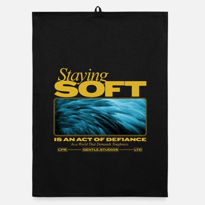 Staying Soft – Power in Gentleness Organic dish towel