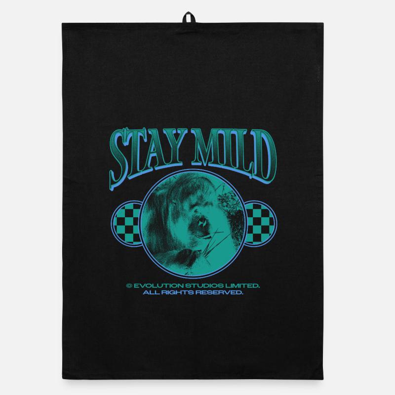 Restez doux – Cool & Détendu Torchon bio