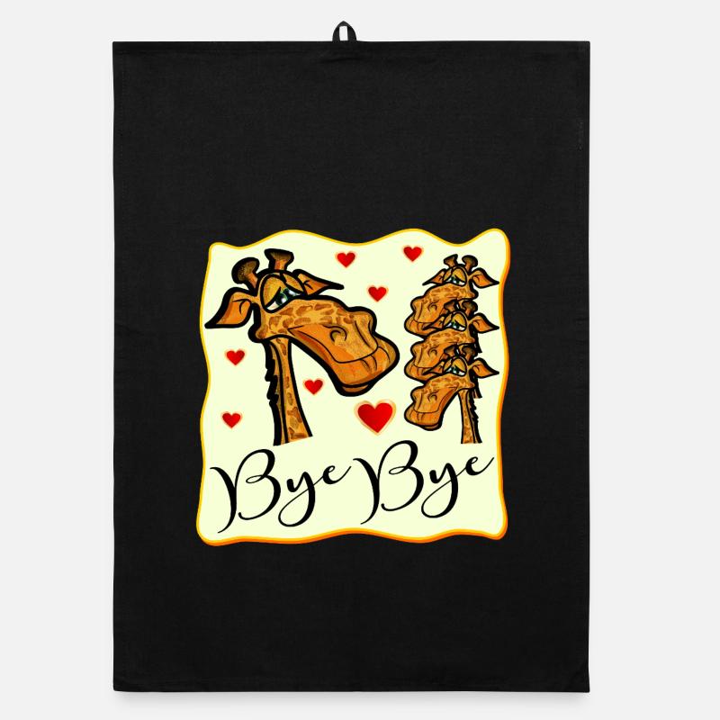 ADIEU BYE BYE DRÔLE Torchon bio