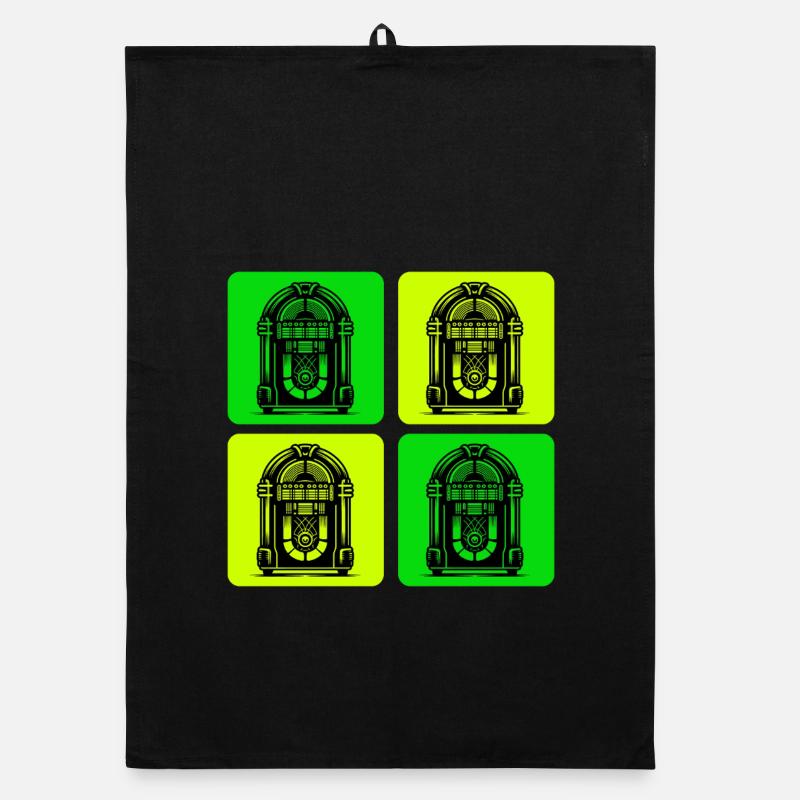 Style Jukebox rétro Torchon bio