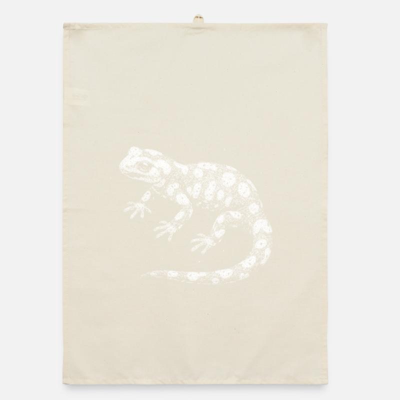 Fire salamander Organic dish towel