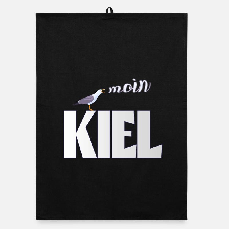 Kiel Möwe & Moin Design Organic Geschirrtuch