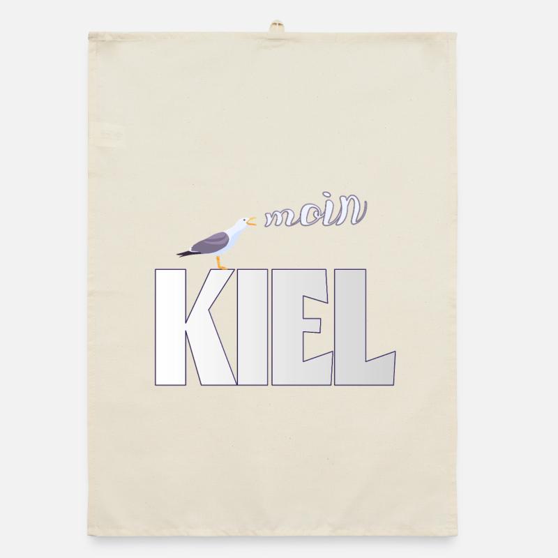 Kiel Möwe & Moin Design Organic Geschirrtuch