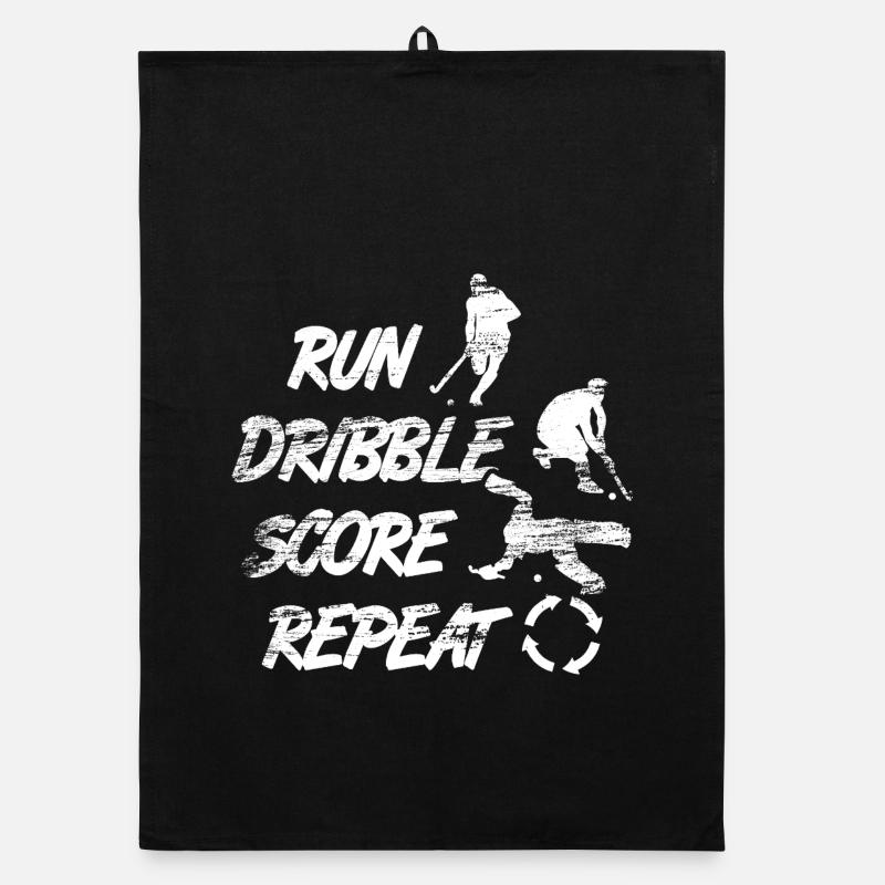Courir, dribbler, marquer, répéter Torchon bio