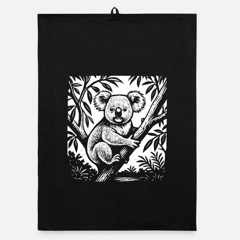 Tropical Koala Classic Organic dish towel