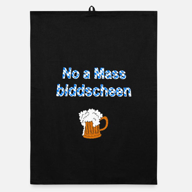 no a mass, bierglas, feste Organic Geschirrtuch