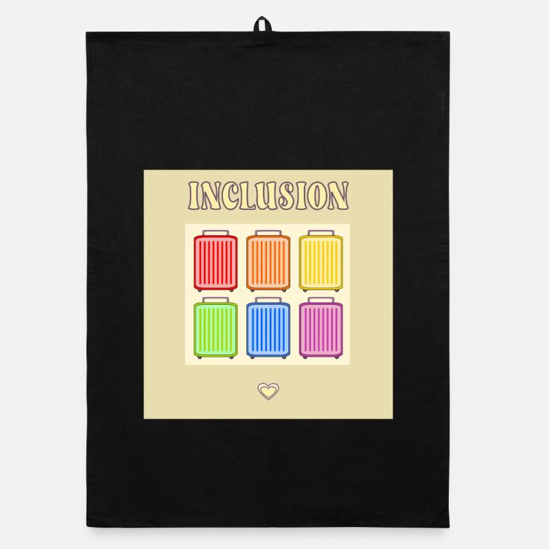 Inclusion Diversit Pride Fiert Valise Torchon bio