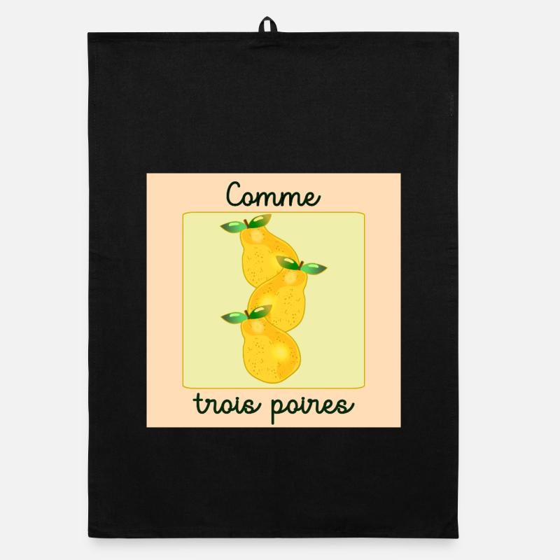 Haut comme trois poires Torchon bio