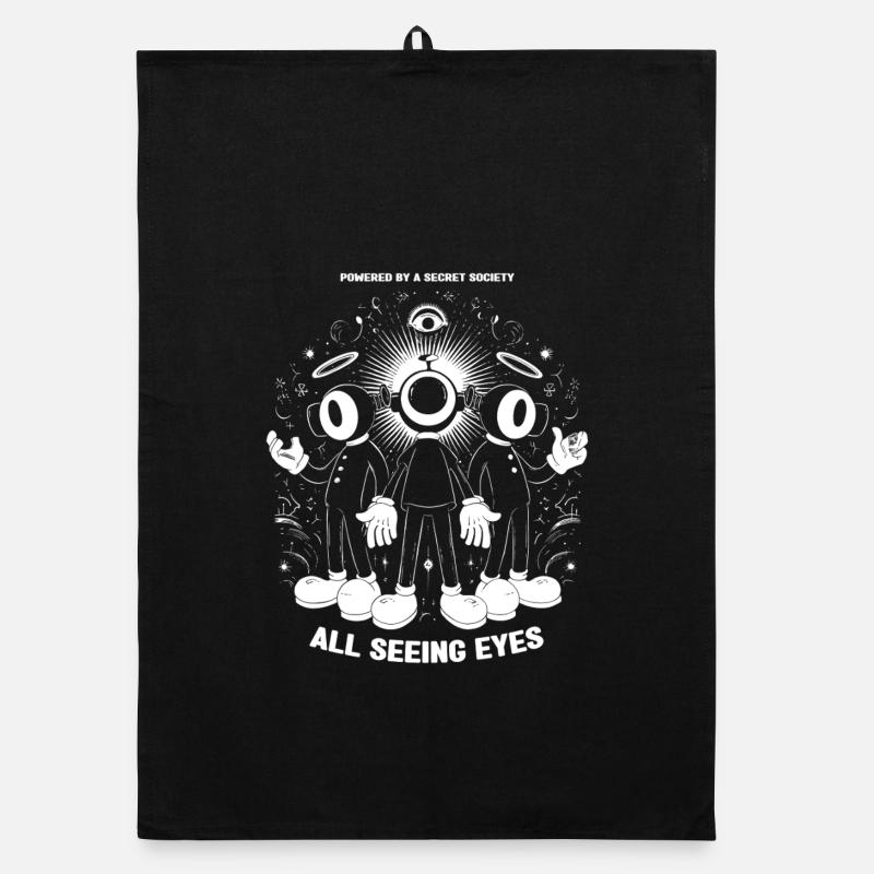 Seeing eyes Organic Geschirrtuch
