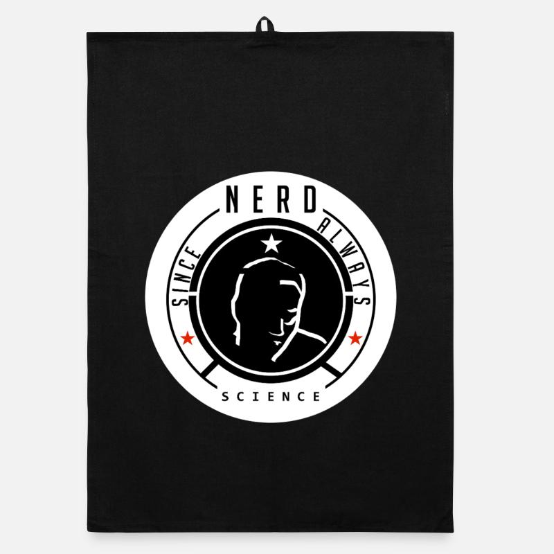 Nerd Science Logo T-Shirt Organic dish towel