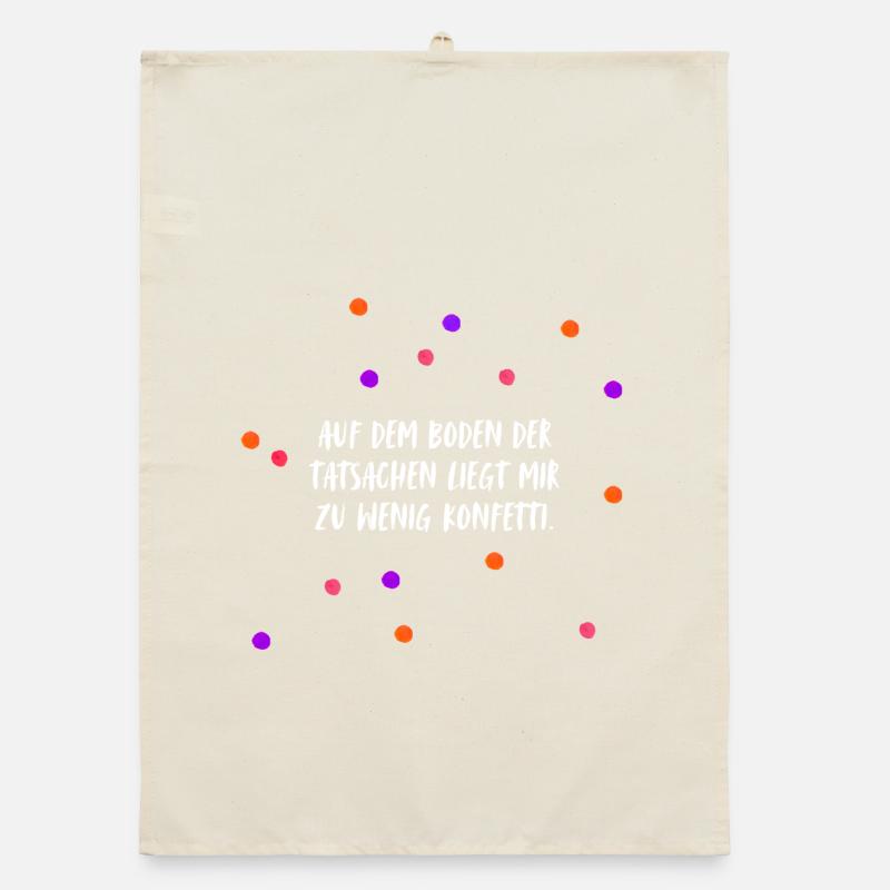 I'm not feeling down to earth enough... Organic dish towel