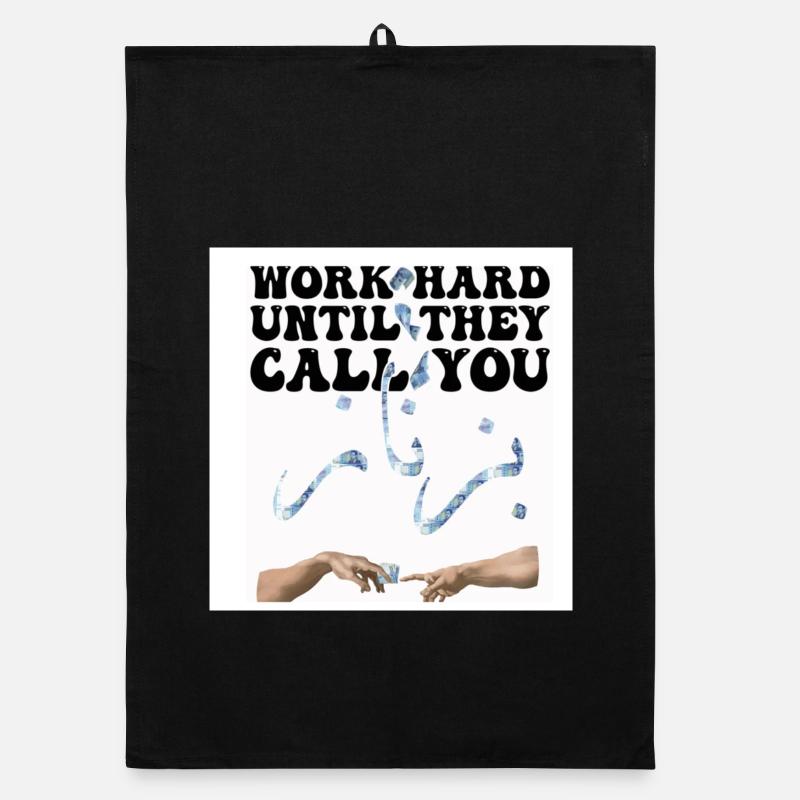Motivation Travail Argent Torchon bio