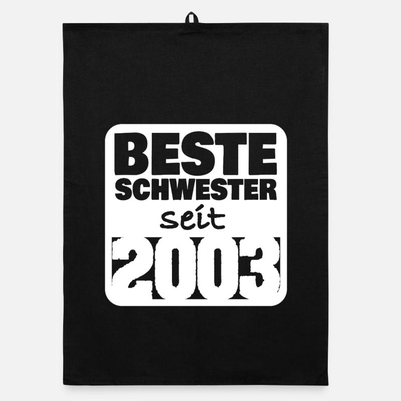 Schwester 2003 Organic Geschirrtuch