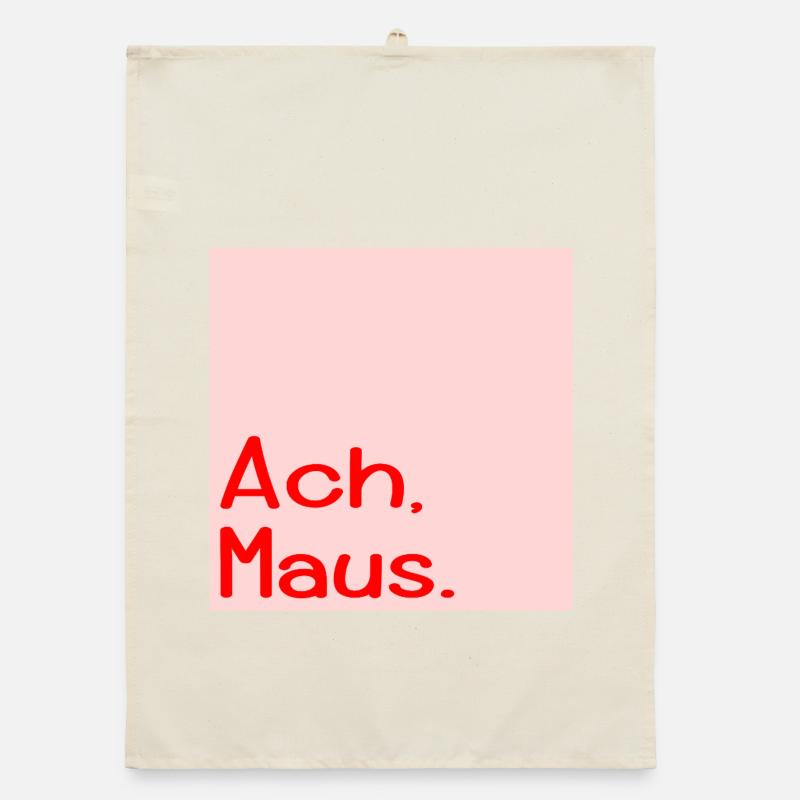 Oh Mouse nickname Organic dish towel