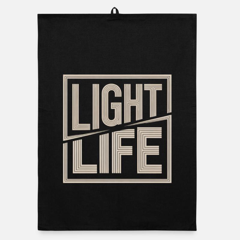 Christlich Light Life Glaube Hoffnung Organic Geschirrtuch