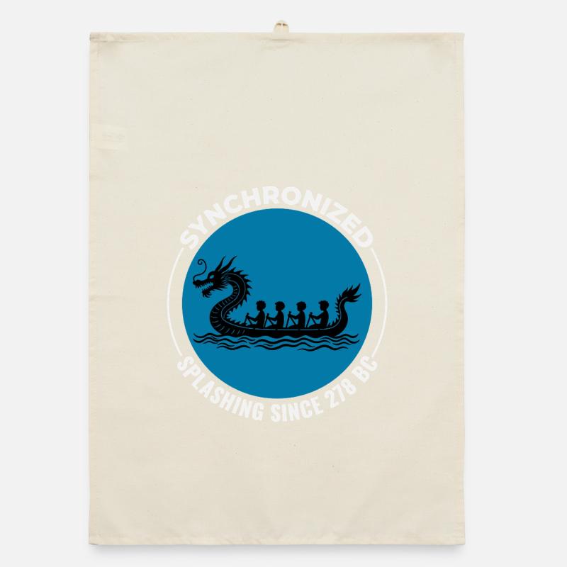 Conception de pagayage synchronisé Torchon bio