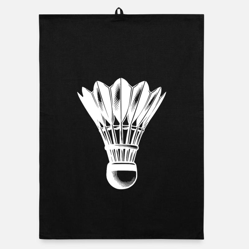 Badminton – pas de trucs pour enfants - Badminton Pro - Torchon bio - noir