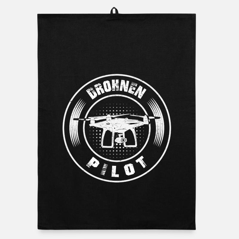 Drone Pilot Accessories Drone Pilot Drone Gift Organic dish towel