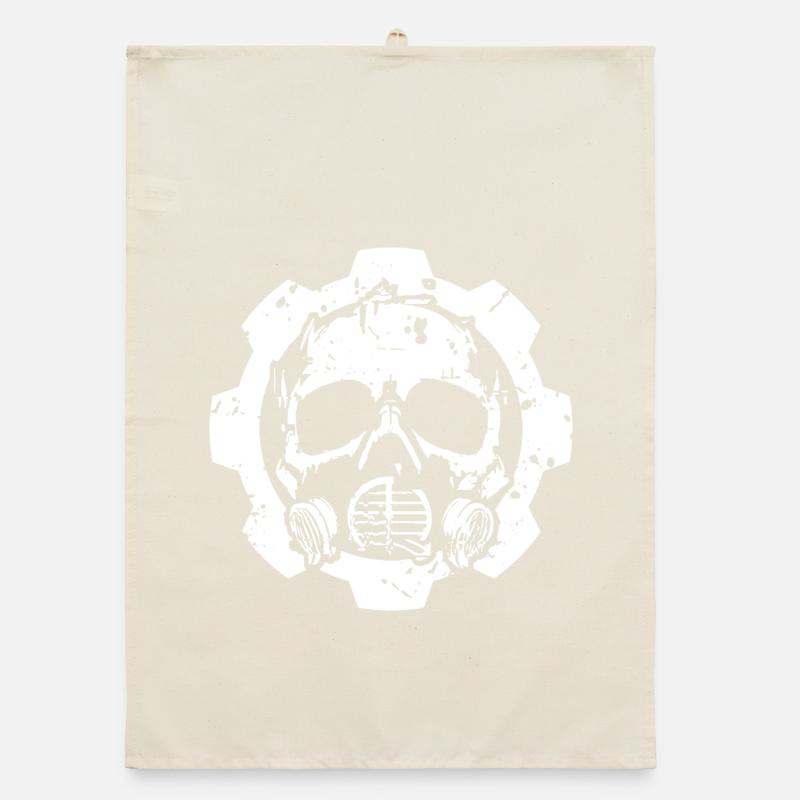 Conception d’engrenages de crâne industriel Torchon bio