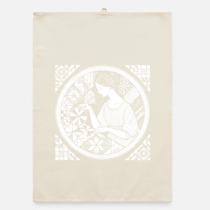 Quilting Design – Creativity & Craftsmanship Organic dish towel