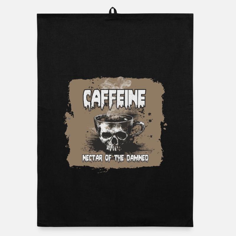 Le café, nectar des damnés Torchon bio