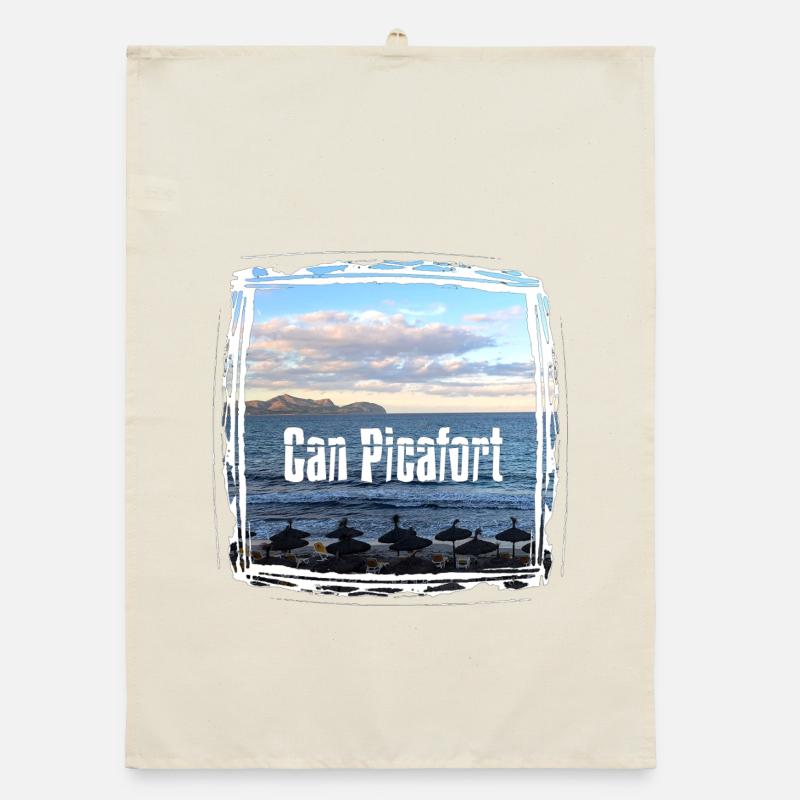 Can Picafort Beach Imprimer Torchon bio