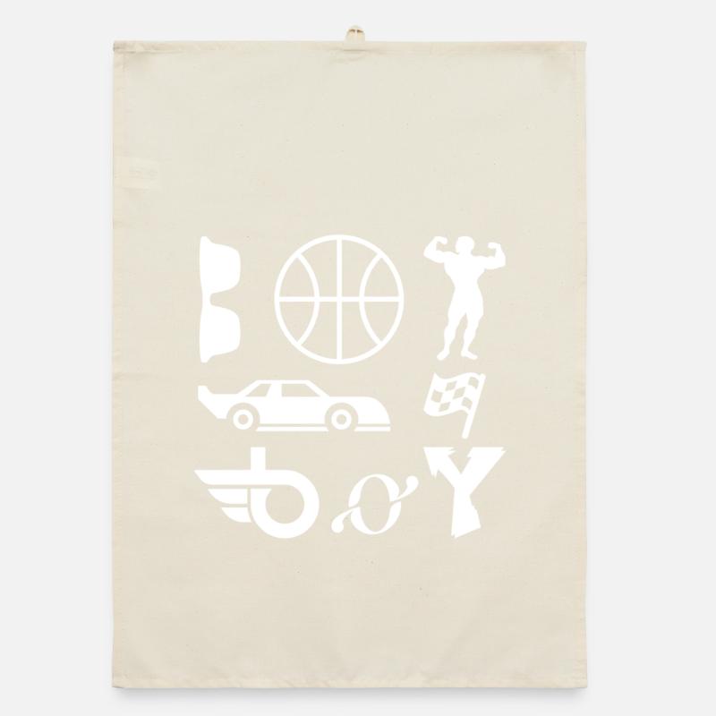 boy Organic dish towel