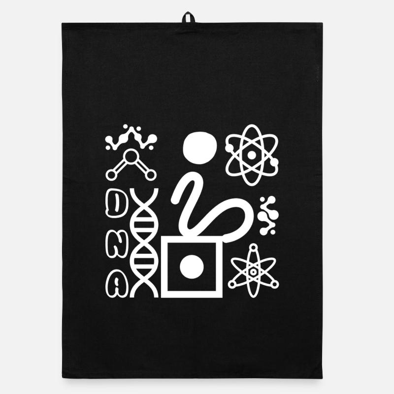DNA - Organic dish towel - black