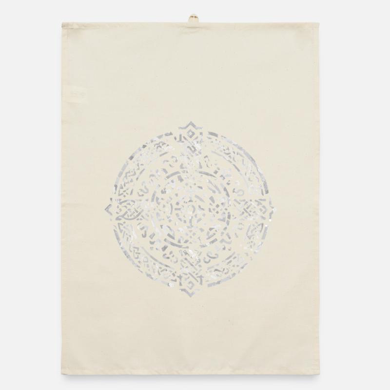 Celtic Cross Organic dish towel