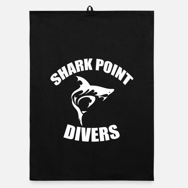 SHARK POINT DIVERS Organic dish towel