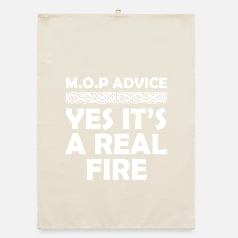 MOP - Echtes Feuer Organic Geschirrtuch