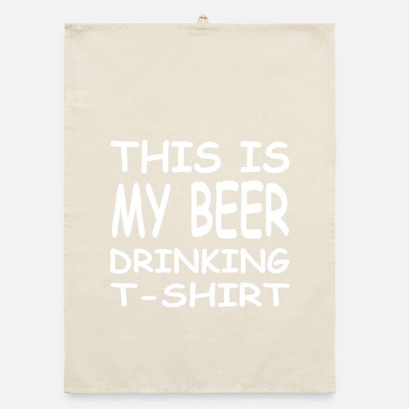 Beer Organic dish towel