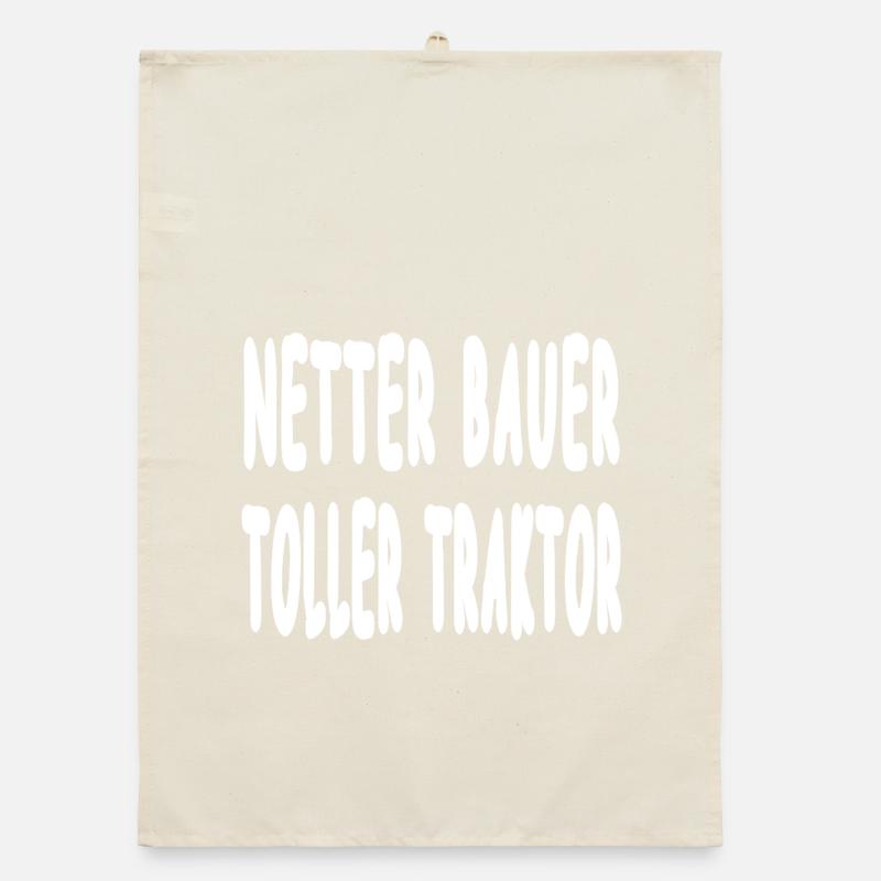 Traktor Organic Geschirrtuch