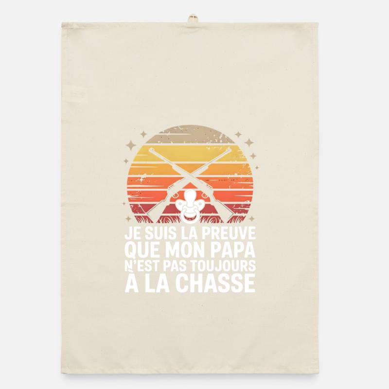 Proof Dad Hunt Organic dish towel