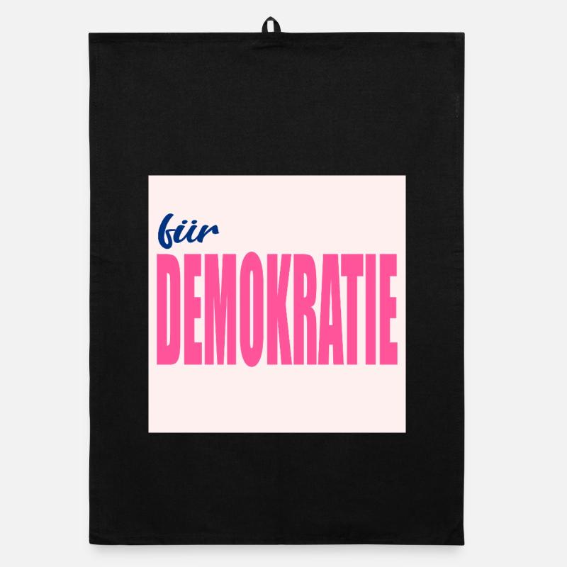VALUES FOR DEMOCRACY Organic dish towel