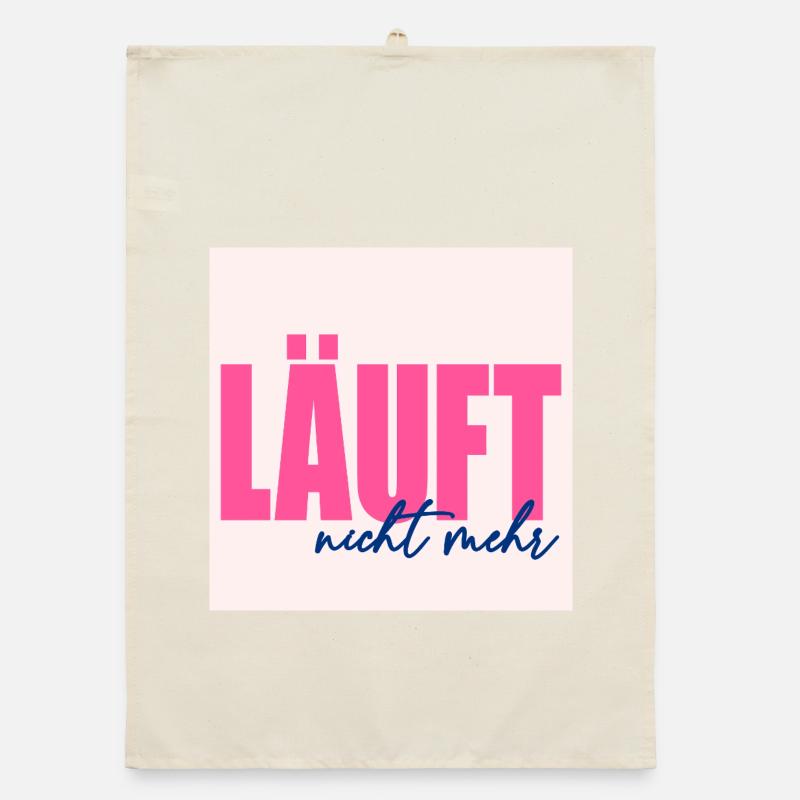 DOESN'T RUN ANYMORE Organic dish towel