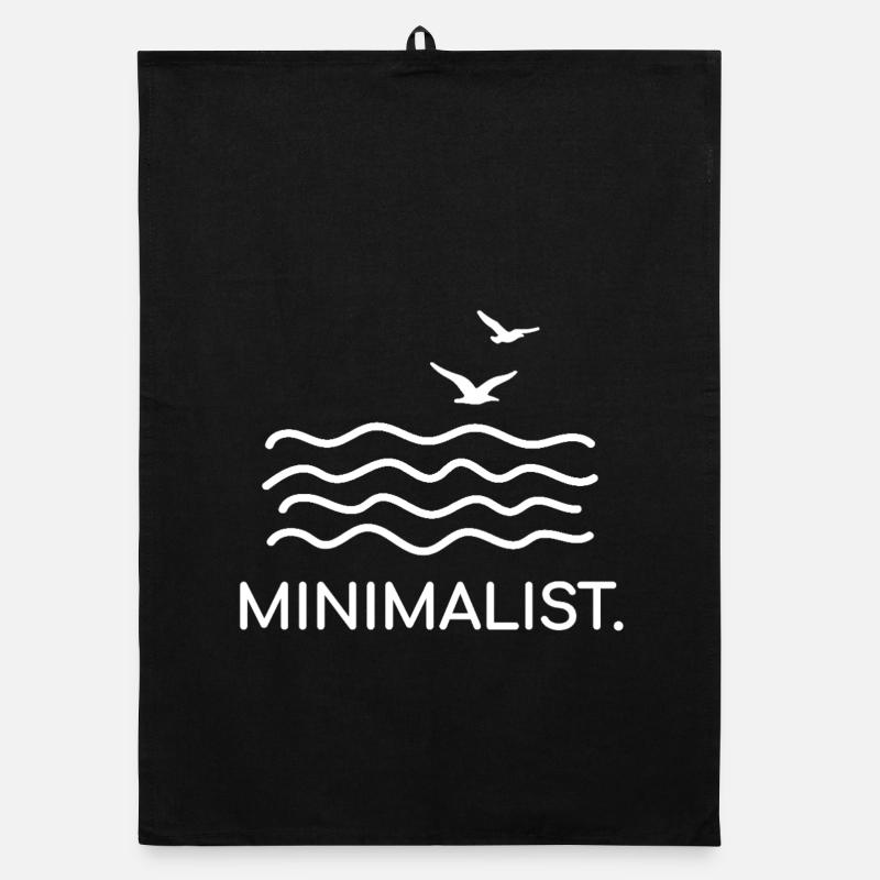 MINIMALIST - OCEAN Torchon bio